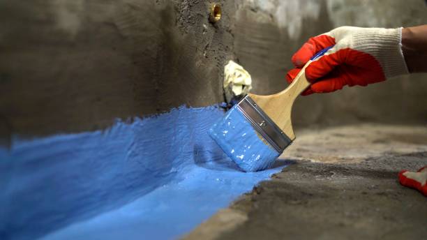SJ Waterproofing Pros commercial waterproofing team near Crothersville, IN
